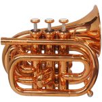 CarolBrass CPT-1000-YSS-Bb-RR Mini Pocket Trumpet