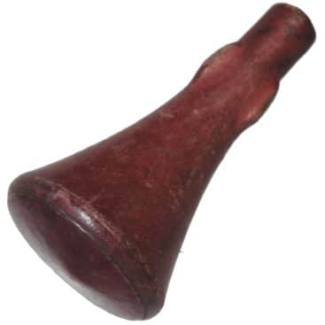 Vintage leather trumpet straight mute