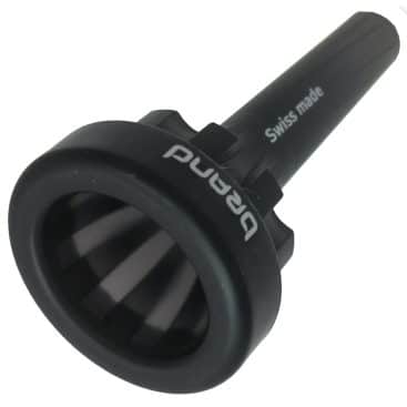 Brand 12CS trombone mouthpiece black