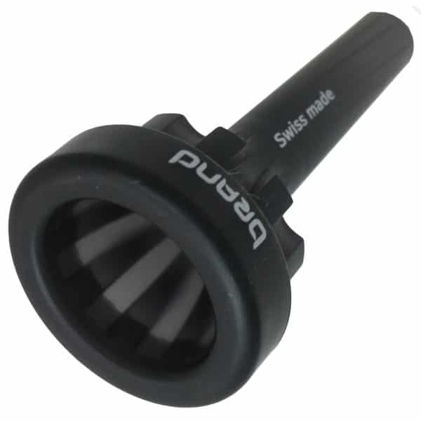 Brand 12CS trombone mouthpiece black