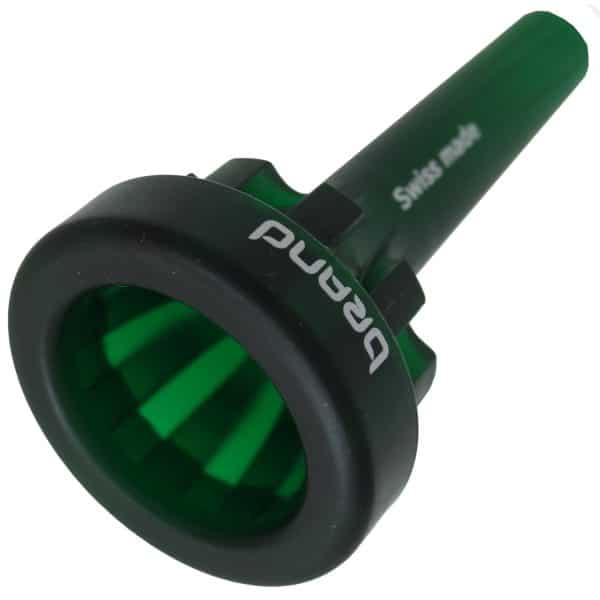 Brand 4AL trombone mouthpiece green