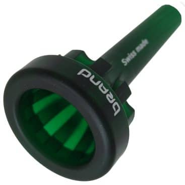 Brand 6.5AL trombone mouthpiece green