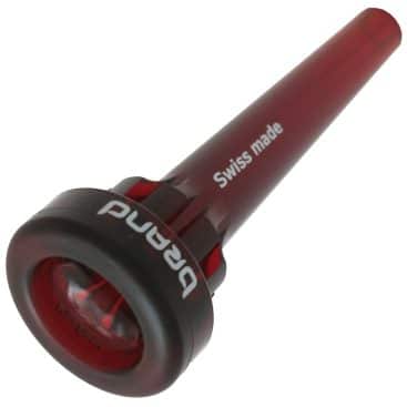 Brand trumpet mouthpiece red