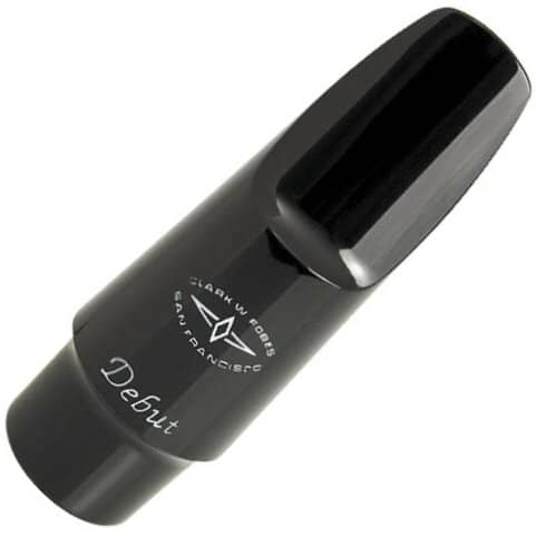 Clark W Fobes Debut student alto saxophone mouthpiece