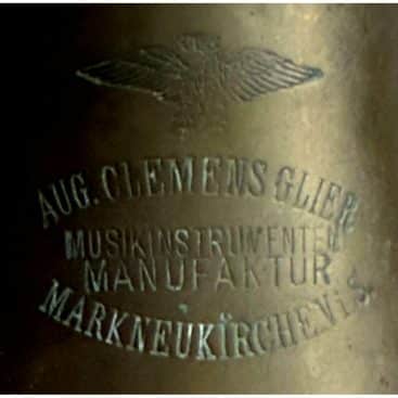 Vintage Glier Rotary Valve Flugel Horn