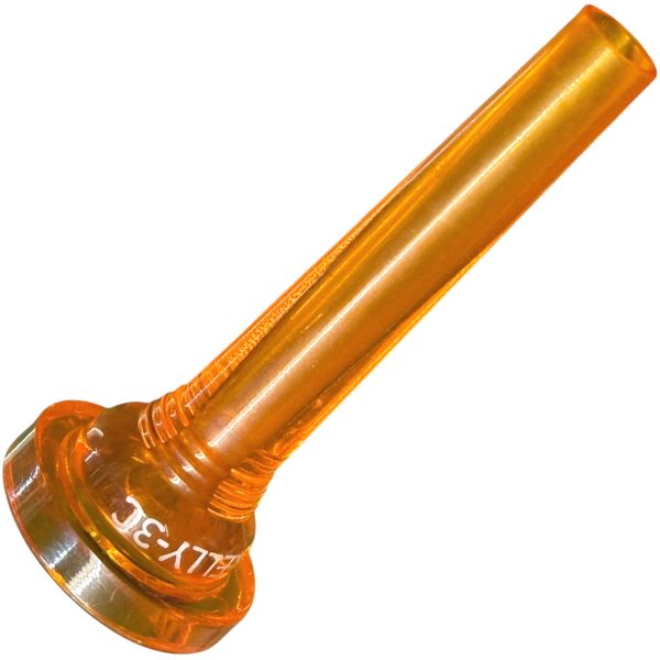 Kelly 3C Cornet mouthpiece Crystal Orange