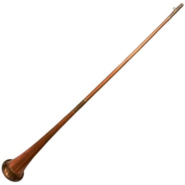 Vintage Copper Coach Horn