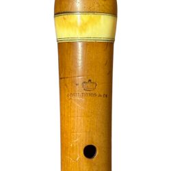 Vintage Goulding Boxwood & Ivory Flute