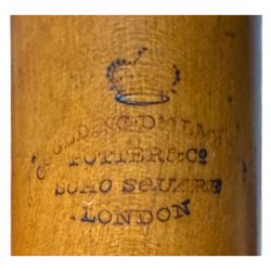 Vintage Goulding Boxwood & Ivory Flute