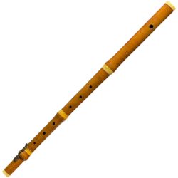 Vintage Goulding Boxwood & Ivory Flute