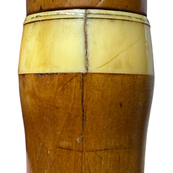 Vintage Goulding Boxwood & Ivory Flute