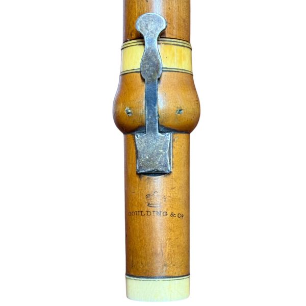 Vintage Goulding Boxwood & Ivory Flute