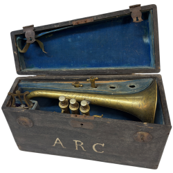 Highly engraved 19th Century Cornet