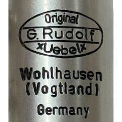 Vintage Gerhard Rudolf Uebel Metal Flute