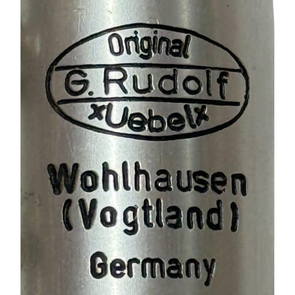 Vintage Gerhard Rudolf Uebel Metal Flute