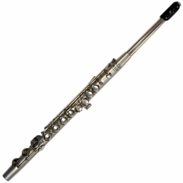 Vintage Gerhard Rudolf Uebel Metal Flute