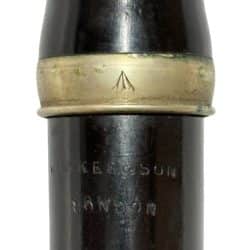Hawkes and Son Wooden Flute in F