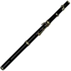 Hawkes and Son Wooden Flute in F