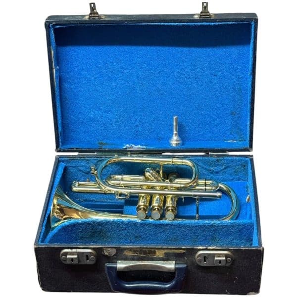 Boosey & Hawkes Round Stamp Cornet Case