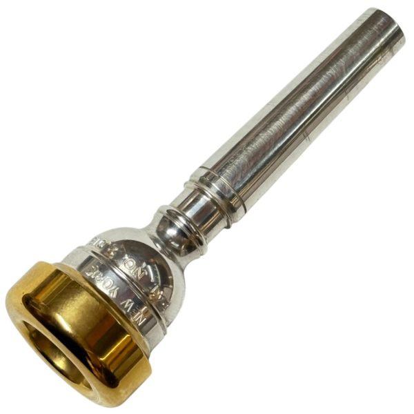 Second Hand Parduba 7.5 Double Cup Gold Rim Trumpet Mouthpiece