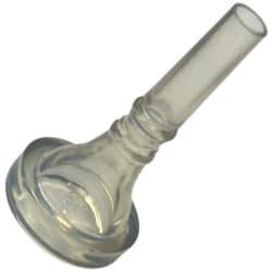 Clear Plastic 48 Trombone Mouthpiece