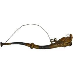 Vintage Tibetan Dragon Horn
