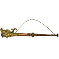 Vintage Tibetan Dragon Horn