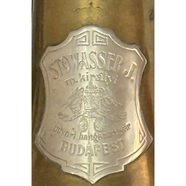Vintage Stowasser Rotary Flugel Horn Badge