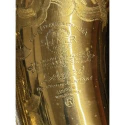 Selmer Mark VI Tenor Saxophone Engraving