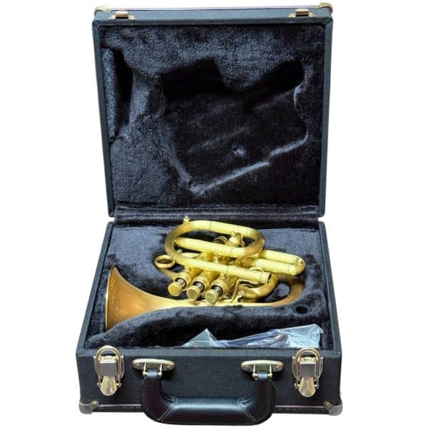 CarolBrass 7000-GLS-Bb-SL Dizzy Pocket Trumpet
