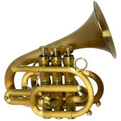 CarolBrass CPT-7000-GLS-Bb-SL Dizzy Pocket Trumpet