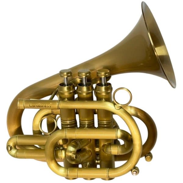 CarolBrass CPT-7000-GLS-Bb-SL Dizzy Pocket Trumpet